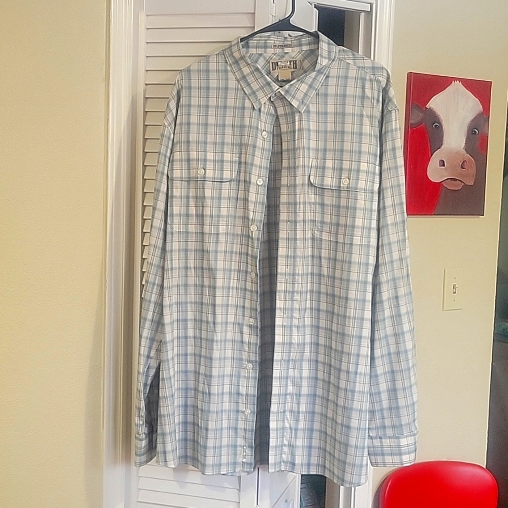 Men's long sleeve button down